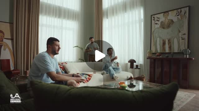 Still from the Geely commercial with Ahmad Fahmy and Enjy Kiwan